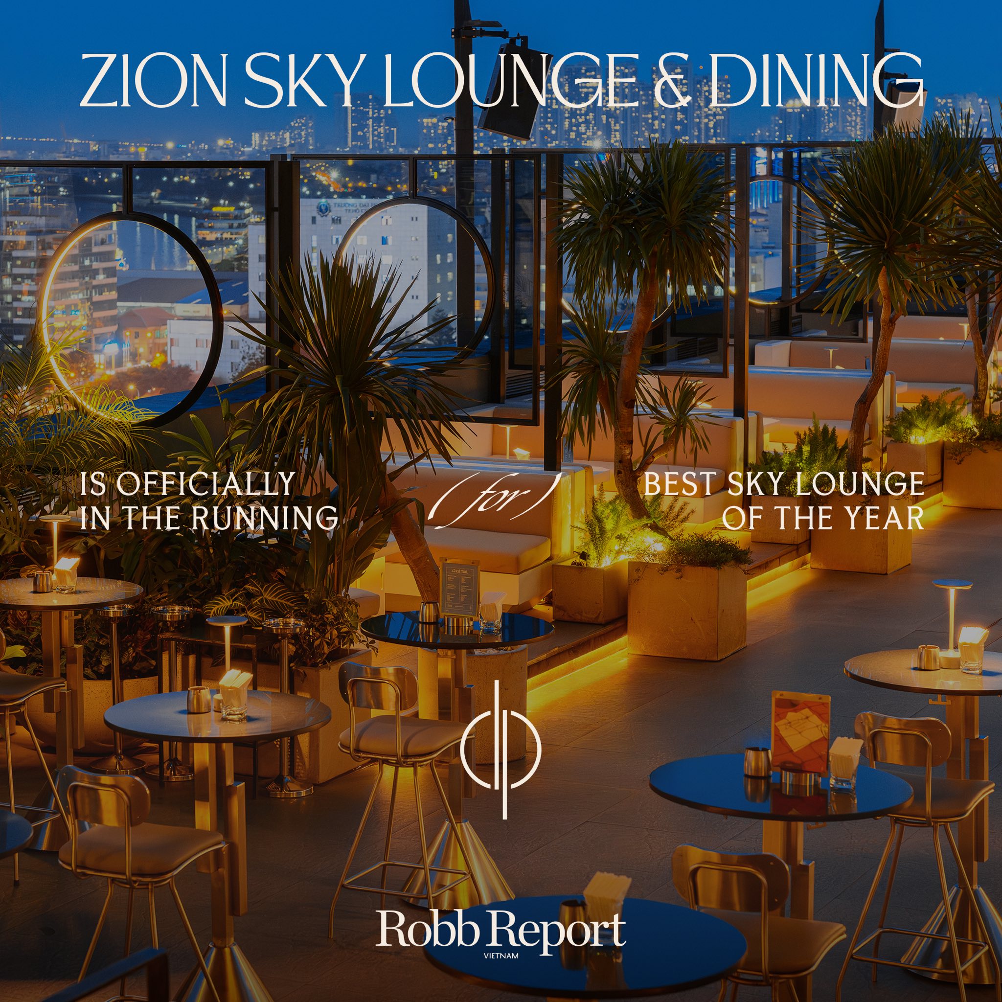 Zion Sky Lounge & Dining — không gian rooftop tầng 14 Quận 1 07